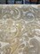 1 Yard Upholstery Chenille Fabric Barrow Porcelain Beige Paisley 69% Polyester 20% Cotton 11% Rayon